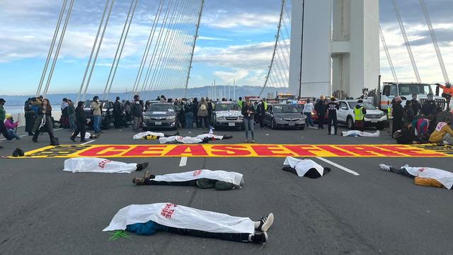 Bay Bridge protest 