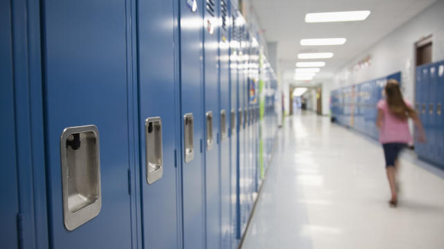 School hallway 